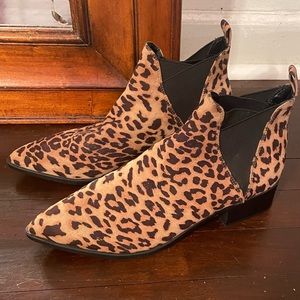 Leopard  bootie